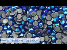Cargar y reproducir el video en el visor de la galería, Medida ss10 (3mm) color AB Sapphire