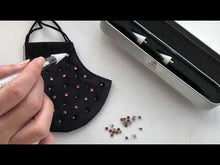 Cargar y reproducir el video en el visor de la galería, Puntero posicionador de strass