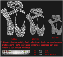 Cargar imagen en el visor de la galería, Molde para cristales danza y baile 8