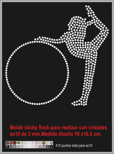 Cargar imagen en el visor de la galería, Molde para cristales gymanstics 6