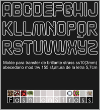 Cargar imagen en el visor de la galería, Abecedario Ref.TRW 155 sf