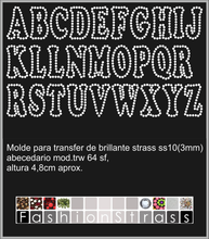 Cargar imagen en el visor de la galería, Abecedario Ref.TRW 64 sf
