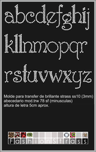 Cargar imagen en el visor de la galería, Abecedario Ref.TRW 78 sf