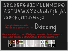 Cargar imagen en el visor de la galería, Abecedario Ref.TRW 1400