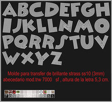 Cargar imagen en el visor de la galería, Abecedario Ref.TRW 7000 sf