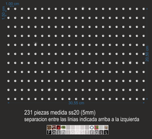 Cargar imagen en el visor de la galería, Tiras de Strass Hotfix ss20
