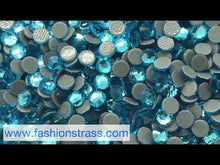 Cargar y reproducir el video en el visor de la galería, Medida ss16 (4mm) color Aquamarine
