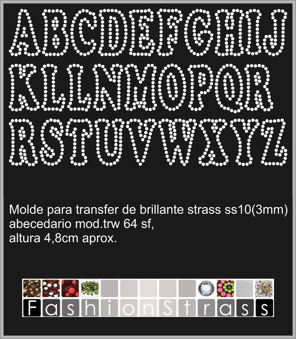 Abecedario Ref.TRW 64 sf
