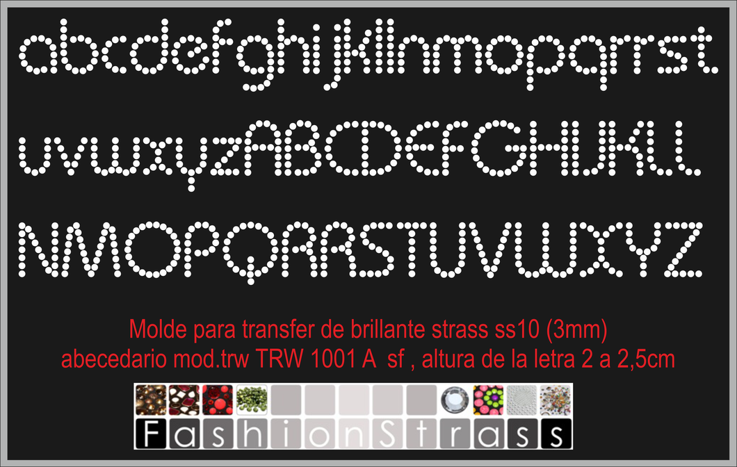 Abecedario Ref.TRW 1001-A sf