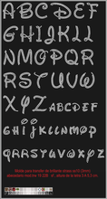 Cargar imagen en el visor de la galería, Abecedario Ref.TRW 22b sf

