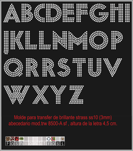 Cargar imagen en el visor de la galería, Abecedario Ref.TRW 8500 a sf
