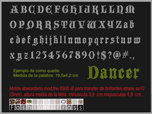 Cargar imagen en el visor de la galería, Abecedario Ref.TRW 8900
